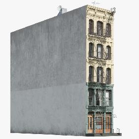 New York 29 Howard Street Building 3D